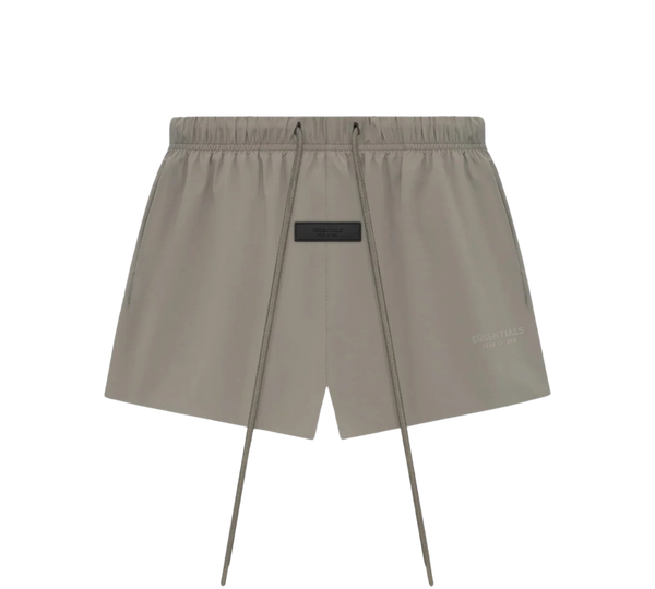 Shorts Fear of God Essentials 'Nylon Running Grey' Cinza