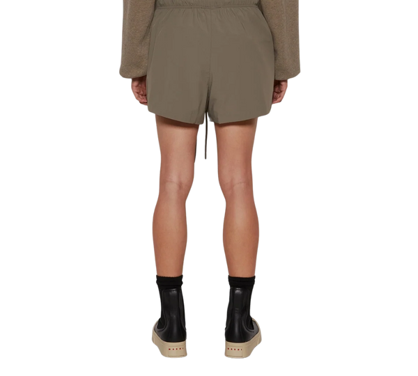Shorts Fear of God Essentials 'Nylon Running Grey' Cinza