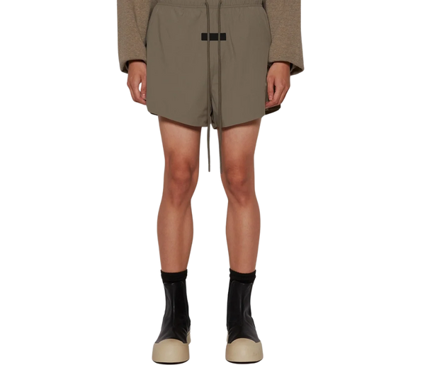 Shorts Fear of God Essentials 'Nylon Running Grey' Cinza