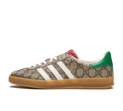 Tênis Adidas x Gucci Gazelle 'Beige GG Monogram' Bege