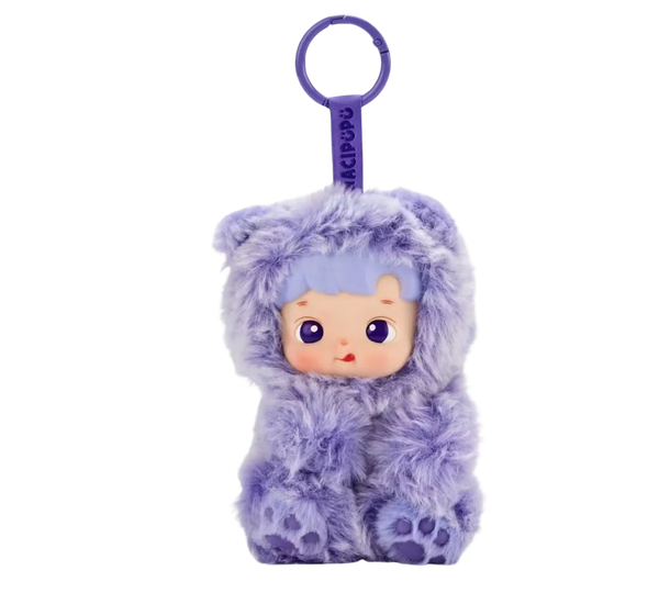 Chaveiro Pop Mart Hacipupu Gummy Bear 'Grape Flavor'