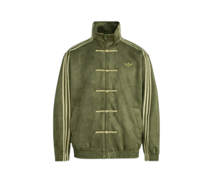 Jaqueta Adidas 'CTT Chinese Track Top 3.1 Gender Neutral Jacket Olive' Verde Olive – frente