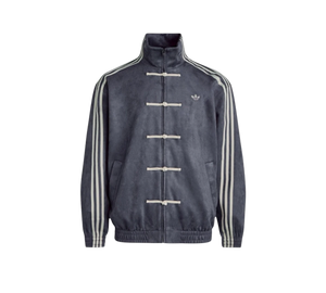 Jaqueta Adidas 'CTT Chinese Track Top 3.1 Gender Neutral Jacket Grey Blue' Cinza / Azul – frente