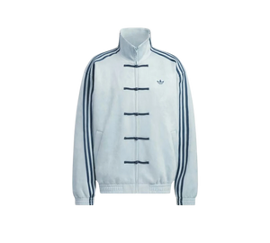 Jaqueta Adidas 'CTT Chinese Track Top 3.1 Gender Neutral Jacket Ash Grey' Cinza – frente