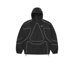 Jaqueta Corteiz x Nike 'NRG Onyx Track Jacket Black' Preto – frente