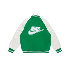 Jaqueta Nike x Nigo 'NRG Varsity Jacket Green' Verde – costas