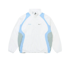 Jaqueta Palace x Nike 'Track Jacket White' Branco – frente