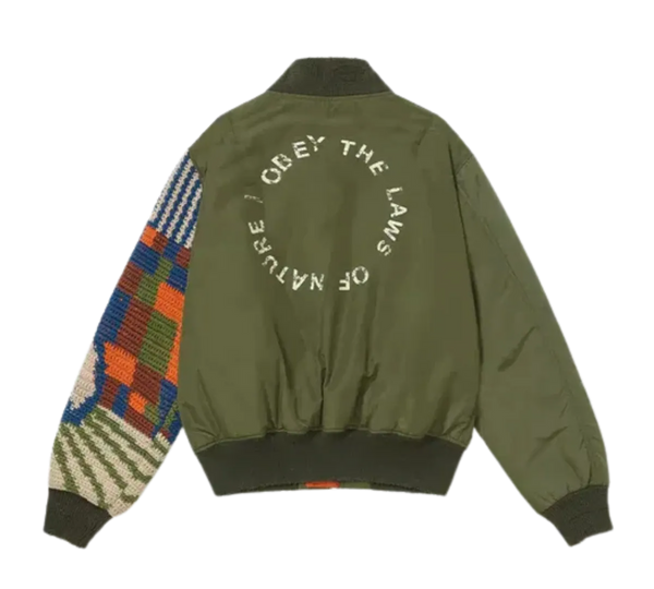 Jaqueta Piet 'MA-1 Crochet' Verde