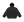 Jaqueta Supreme 'Nike Nylon Hooded Jacket Black' Preto – frente