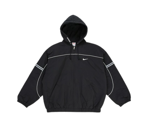 Jaqueta Supreme 'Nike Nylon Hooded Jacket Black' Preto – frente