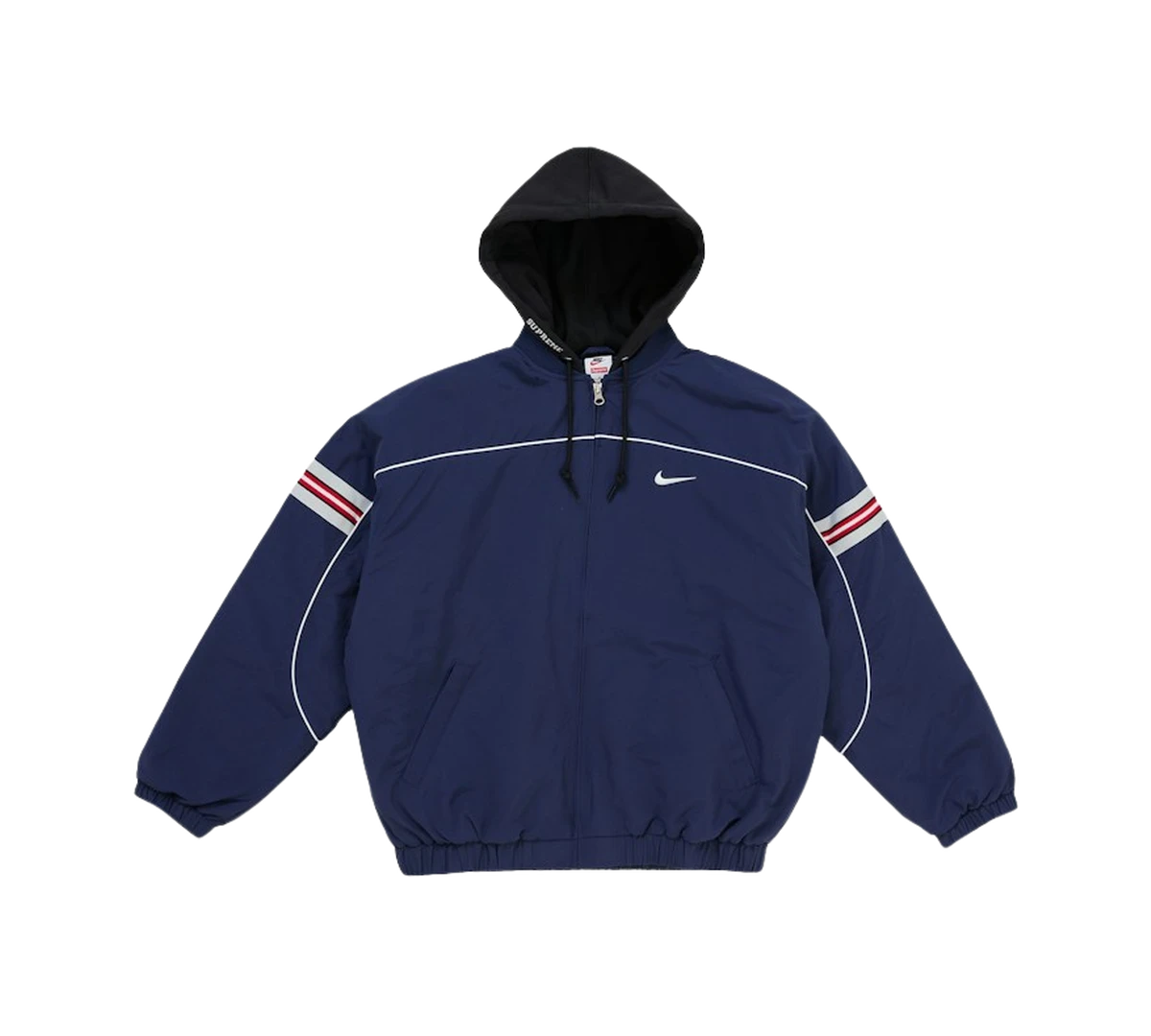 ナッコ1021 Jaqueta Supreme x Nike 'Nylon Hooded Jacket Navy' – Juicy Sneakers