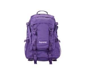 Mochila Supreme Logo Backpack (SS26) 'Purple' Roxo – vista frontal