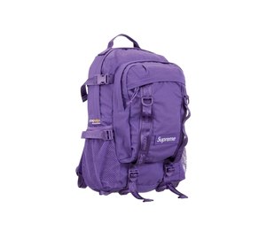 Mochila Supreme Logo Backpack (SS26) 'Purple' Roxo – vista 3/4