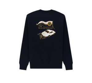 Moletom Aimé Leon Dore x Porsche '356 Crewneck Sweatshirt Navy' Azul – costas