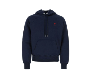 Moletom Ami Paris 'Ami De Coeur Hoodie Navy' Azul-marinho – frente