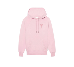 Moletom Ami Paris 'Ami De Coeur Hoodie Pale Pink' Rosa – frente
