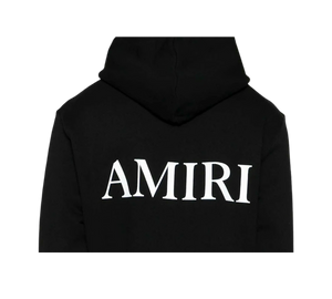 Moletom AMIRI 'Ma Core Logo Hoodie Black' Preto – costas