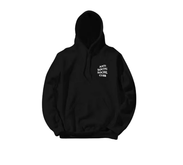 Moletom Anti Social Social Club 'Kkotch Black' Preto / Rosa