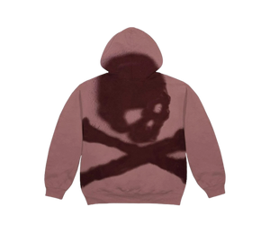 Moletom Cactus Jack x Mastermind Japan 'Skull Zip Up Hoodie Mauve' Rosa – costas
