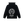 Moletom Chrome Hearts 'Miami Exclusive Zip Up Hoodie Black' Preto – costas