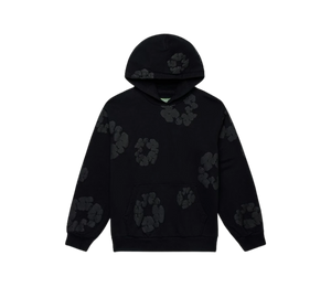 Moletom Denim Tears 'Cotton Wreath Hoodie Black Monochrome' Preto – frente