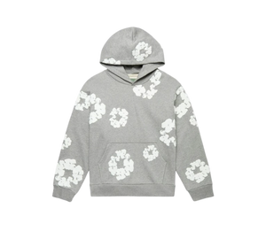 Moletom Denim Tears 'The Cotton Wreath Sweatshirt Grey' Cinza – frente