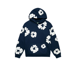 Moletom Denim Tears 'The Cotton Wreath Sweatshirt Navy' Azul-marinho – frente