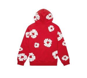 Moletom Denim Tears 'The Cotton Wreath Sweatshirt Red' Vermelho – costas