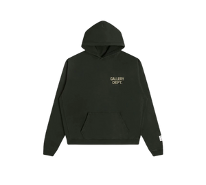 Moletom Gallery Dept. '90's GD Logo Hoodie Vintage Black' Preto – frente
