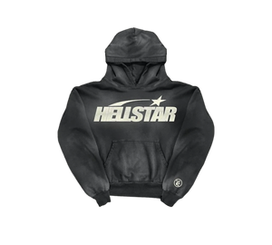 Moletom Hellstar 'Uniform Hoodie Black' Preto – frente