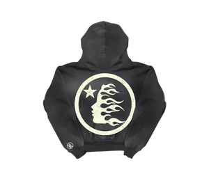 Moletom Hellstar 'Uniform Hoodie Black' Preto – costas