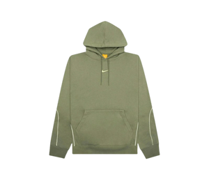 Moletom Nike x NOCTA 'NRG Fleece CS Hoodie Oil Green Light Liquid Lime' Verde – frente