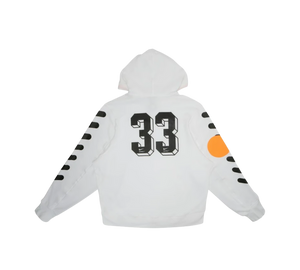 Moletom Nike x Off-White 'Mercurial NRG X Hoodie White' Branco – costas