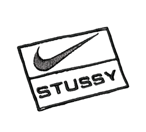Moletom Nike x Stussy 'Crew Fleece Grey' Cinza – costas