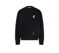 Image for Moletom Off-White 'Caravaggio Saint Jerome Writing Arrows Sweatshirt Black' Preto