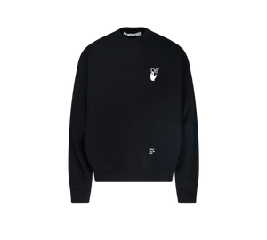 Moletom Off-White 'Caravaggio Saint Jerome Writing Arrows Sweatshirt Black' Preto – frente