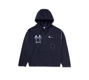 Moletom Off-White x Nike 'Hoodie Black' Preto – frente