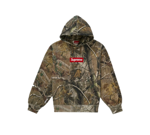 Moletom Supreme 'Box Logo Hooded Sweatshirt Realtree AP Camo' Camuflar – frente