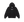 Moletom Supreme x MM6 Maison Margiela 'Box Logo Zip Up Hooded Sweatshirt Black' Preto – frente