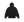 Moletom Supreme x MM6 Maison Margiela 'Box Logo Zip Up Hooded Sweatshirt Black' Preto – costas