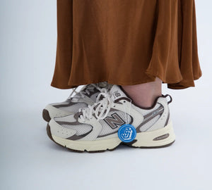 Tênis New Balance 530 'Turtledove Mushroom' Bege / Marrom – foto 6
