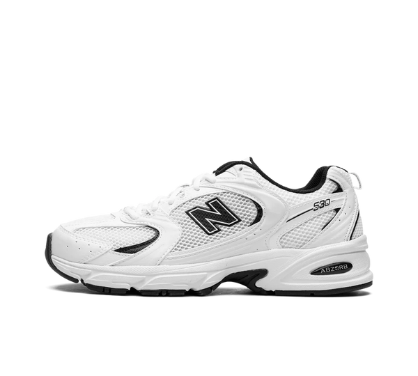 Tênis New Balance 530 'White Black' Preto / Branco