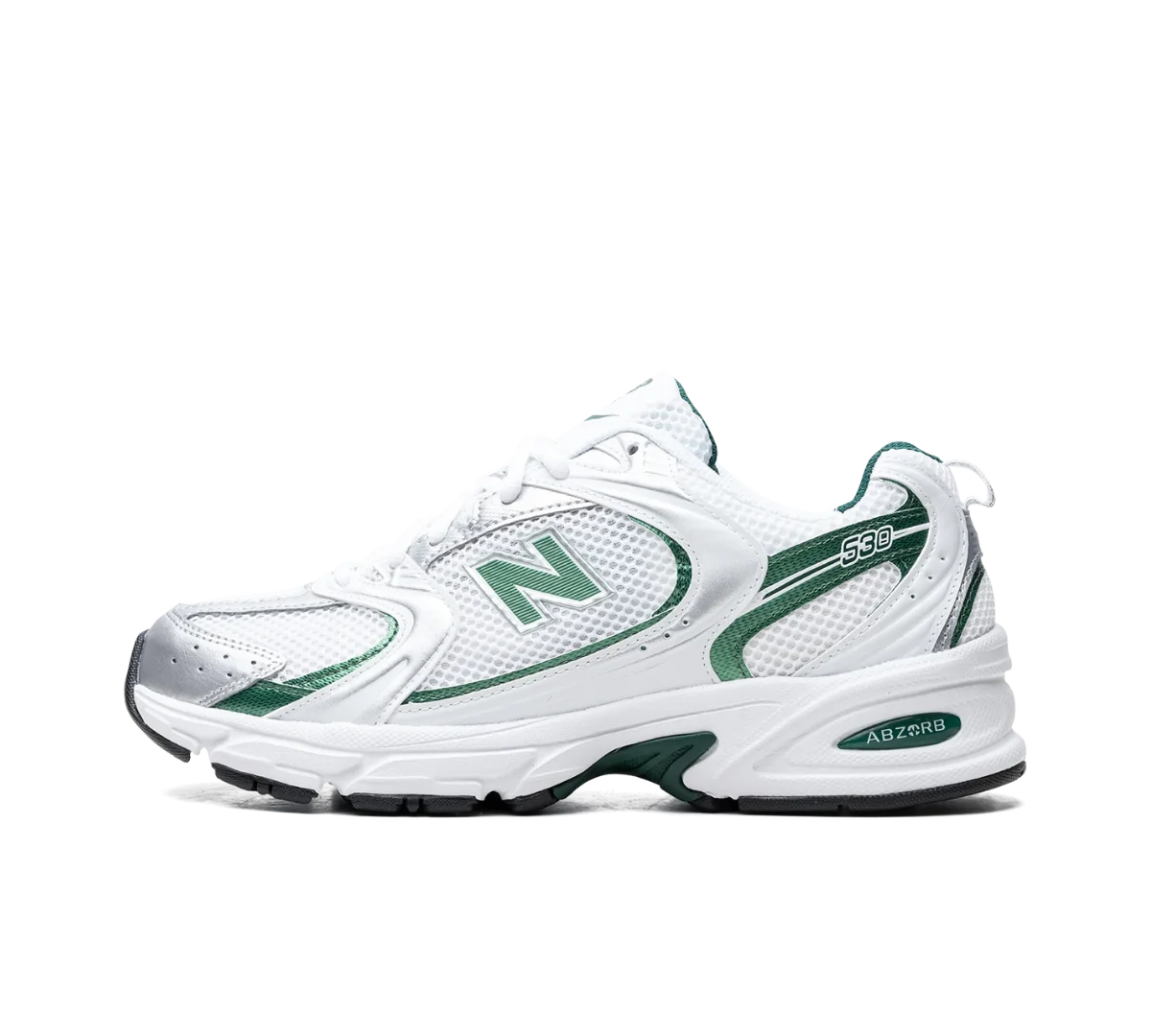 Tênis New Balance 530 'White Nightwatch Green' Branco / Verde