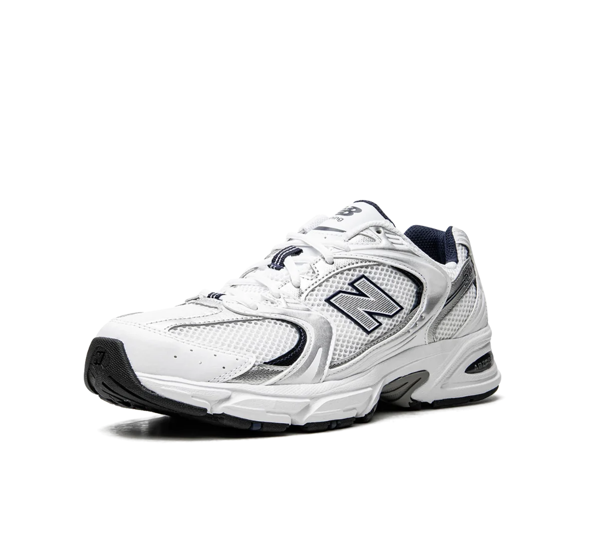 Tênis New Balance 530 'White Silver Natural Indigo' Prata / Azul