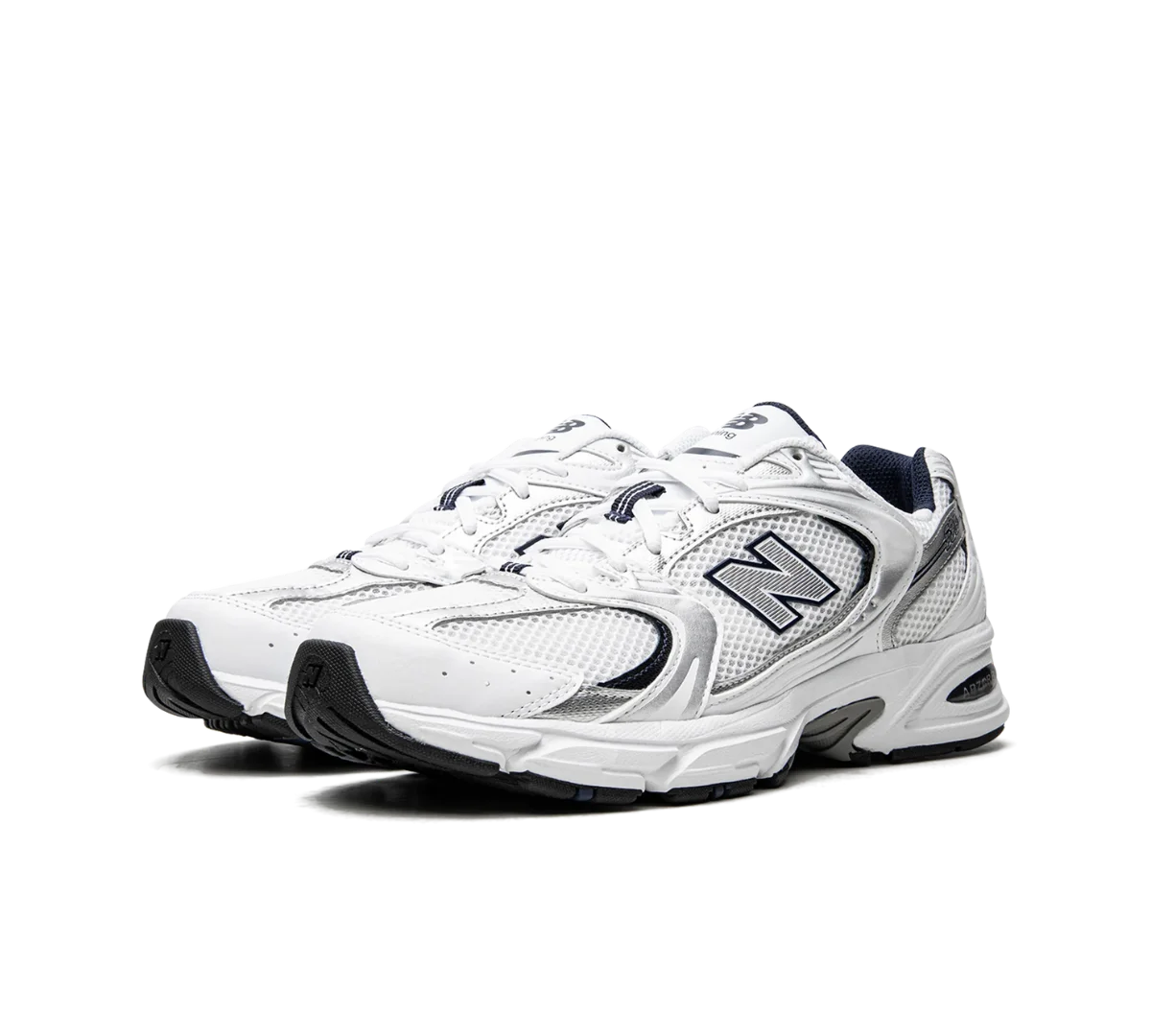 Tênis New Balance 530 'White Silver Natural Indigo' Prata / Azul