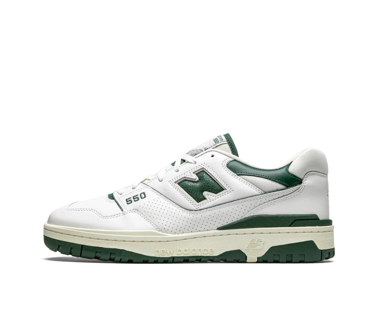 Tênis New Balance 550 x Aime Leon Dore 'White Green' Branco / Verde