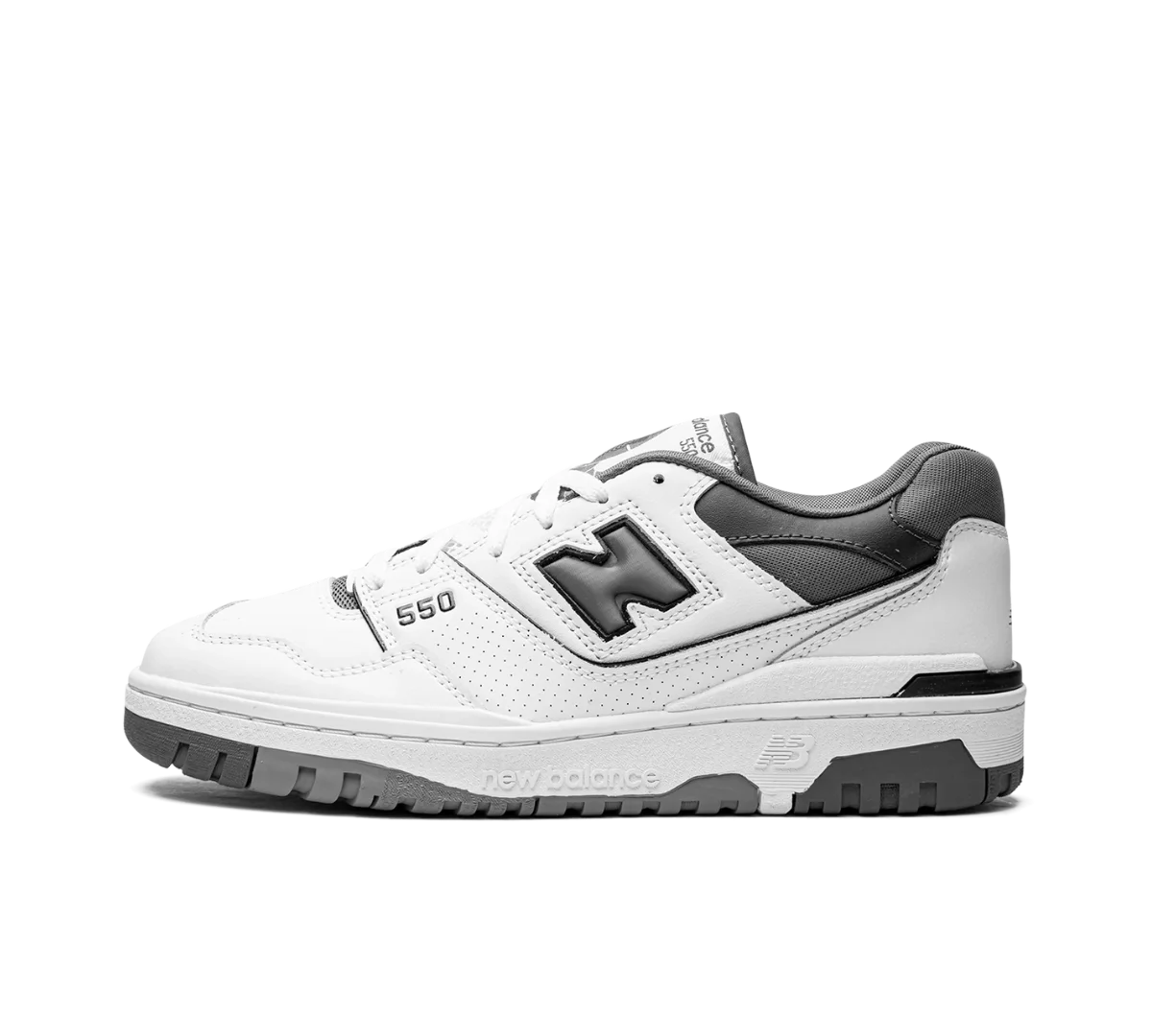 Tênis New Balance 550 'Dark Grey' Branco / Cinza