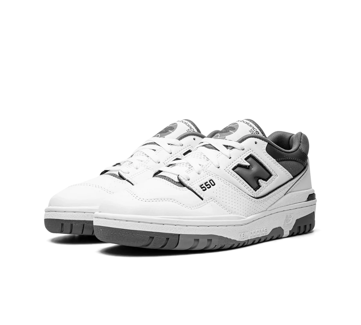Tênis New Balance 550 'Dark Grey' Branco / Cinza