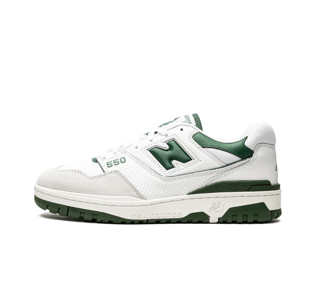 Tênis New Balance 550 'White Green' Branco / Verde