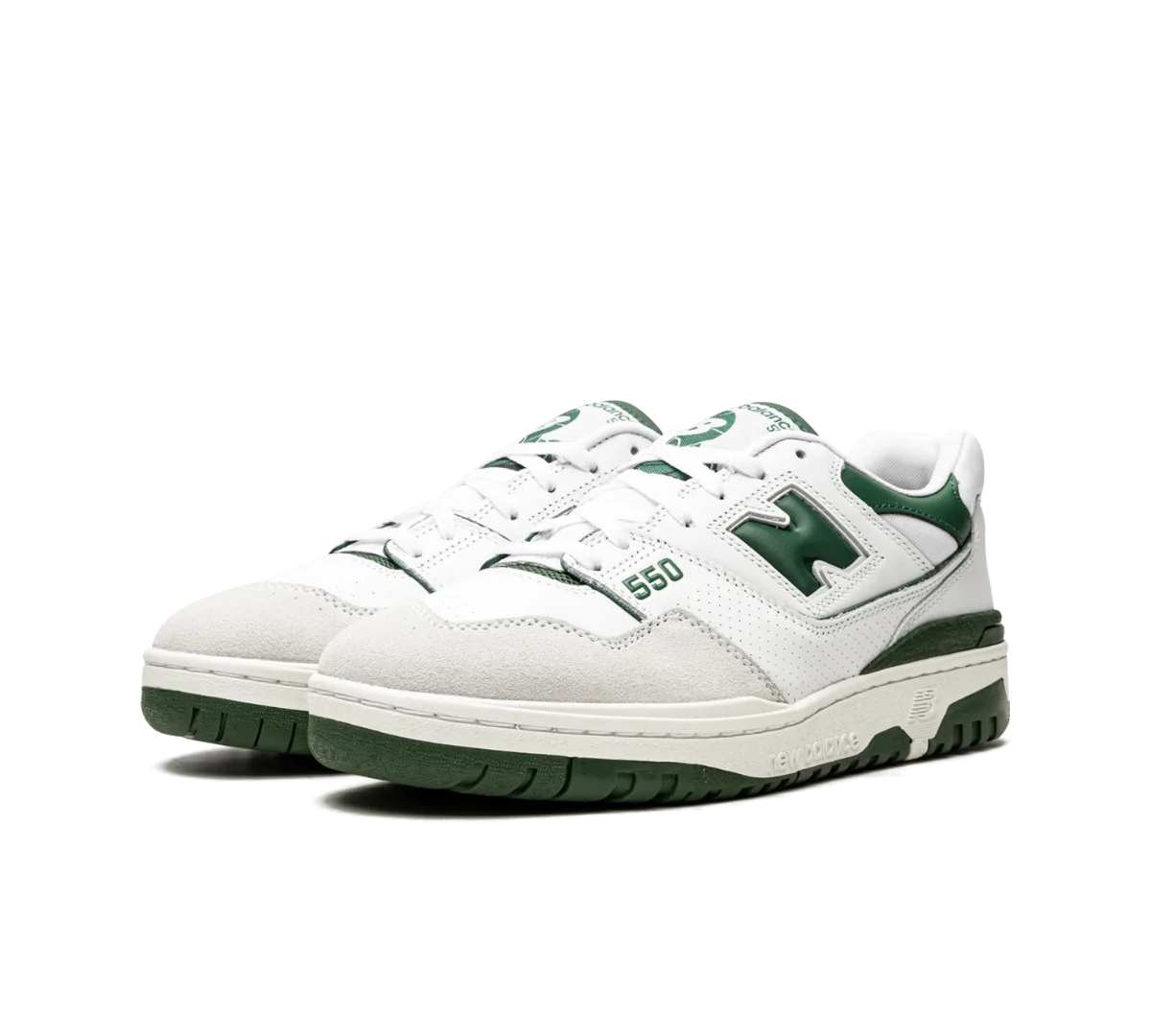 Tênis New Balance 550 'White Green' Branco / Verde